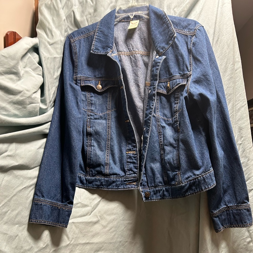 Faded Glory Size 2xl Classic Blue Denim Jacket